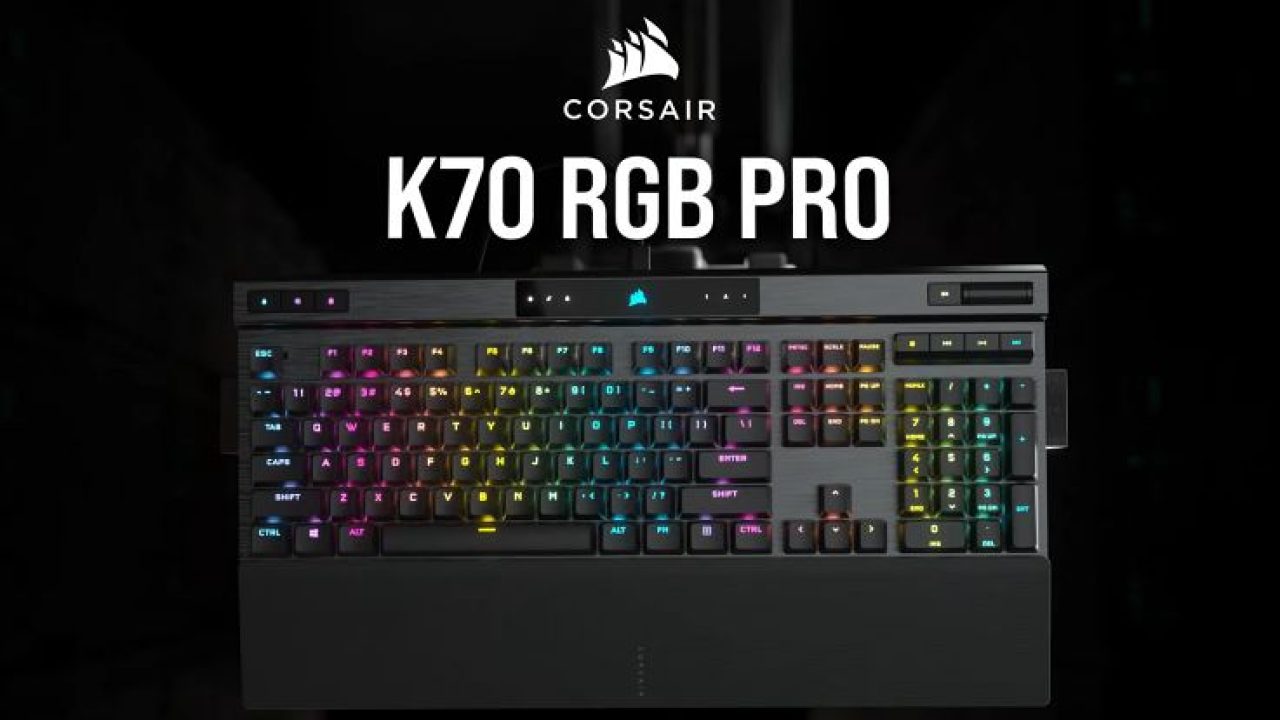 cafetería becerro Desconexión Corsair K70 RGB PRO, nuevo teclado para los jugadores de eSports
