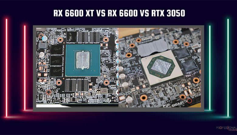 rtx 3050 vs rx 6600