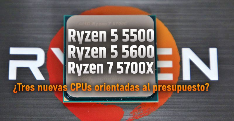 Ryzen 5 5500, 5600 e R7 5700X, AMD vuole riprendersi la fascia media