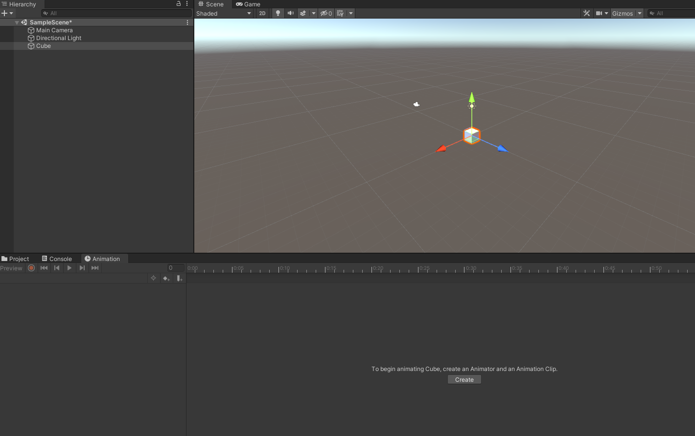 Cómo animar en Unity 3D