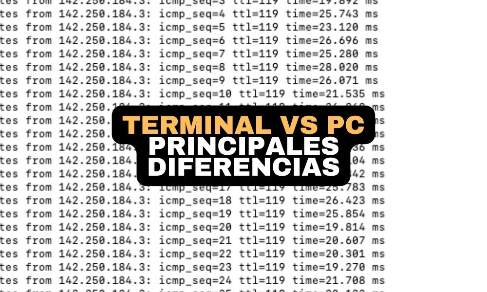 Terminal vs PC: principales diferencias