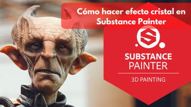 Cómo hacer efecto cristal en Substance Painter