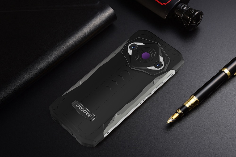 Custodia In TPU Nera Per Doogee S98 PRO | Cover Morbida Antiscivolo Protezione Completa