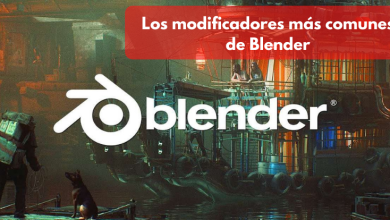 Los modificadores más comunes de Blender