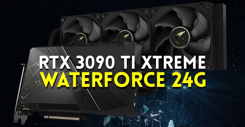 RTX 3090 Ti Xtreme Waterforce 24G, GPU con refrigeración líquida todo en uno
