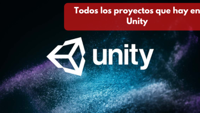 Todos los proyectos que hay en Unity