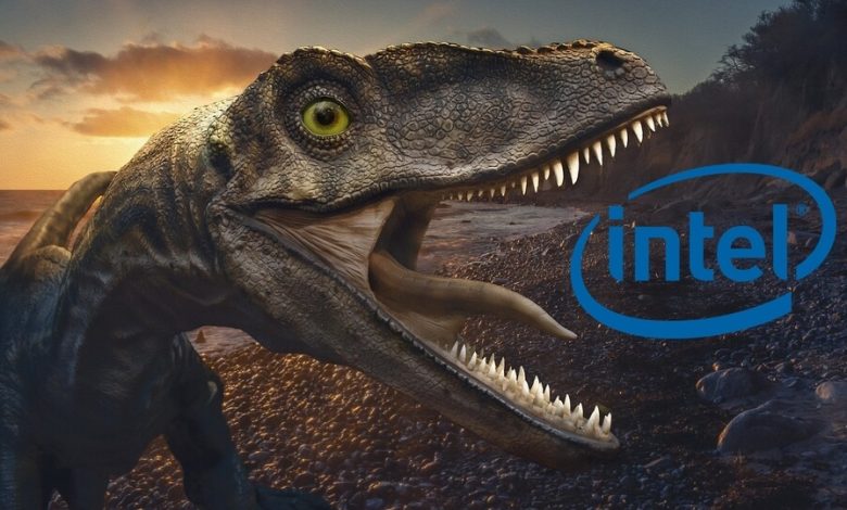 Intel Raptor Lake, dinosaurio