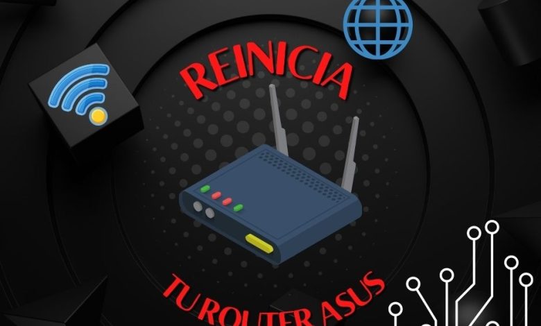 cómo reiniciar de fabrica router ASUS