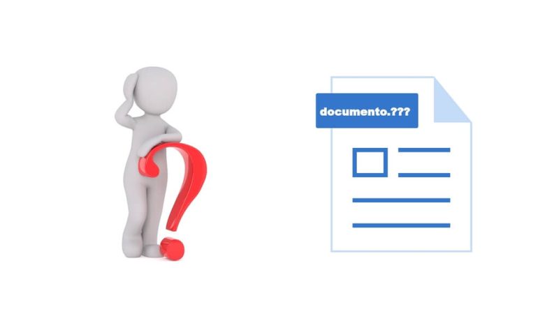 tipos de archivo de documentos