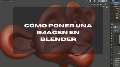 Cómo poner una imagen en Blender