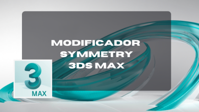 Cómo usar el modificador Symmetry en 3ds Max