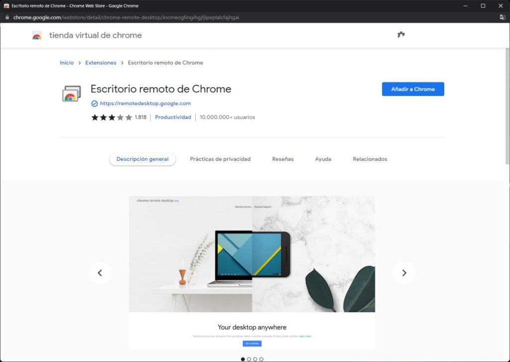 Escritorio remoto de Google: GUÍA USO, ventajas y desventajas