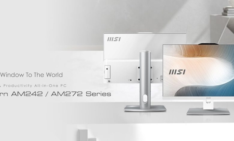 MSI Monitores AM242 y AM272