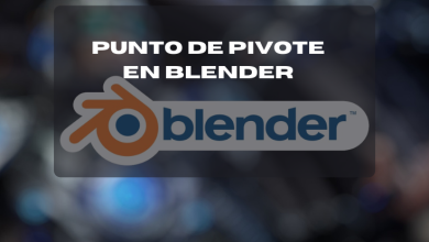 Punto de pivote en Blender