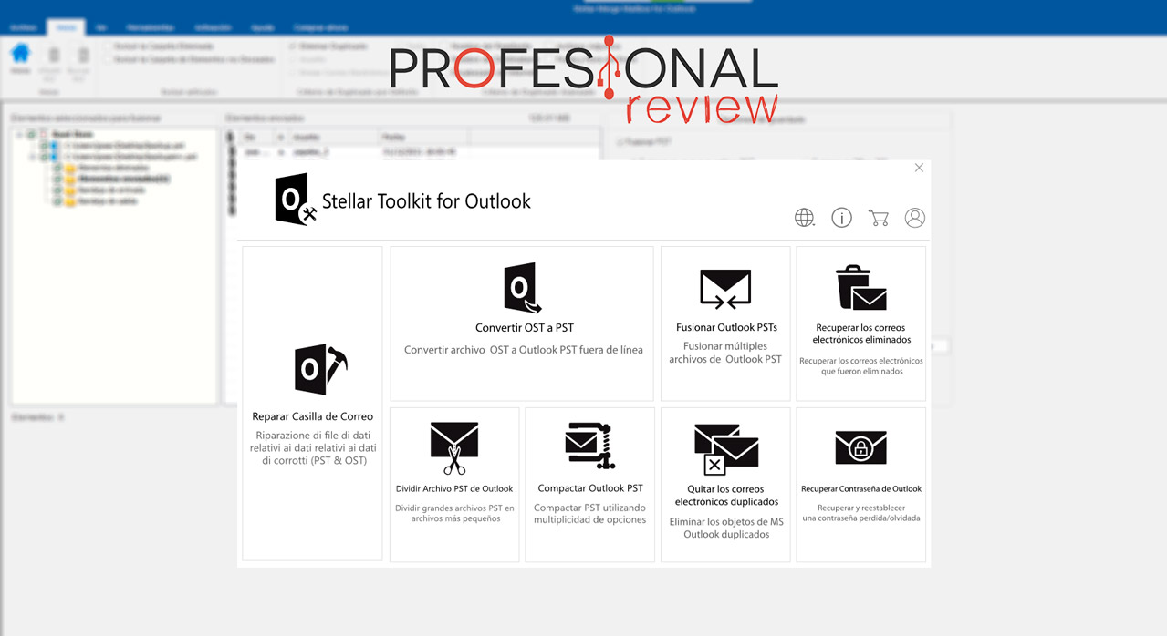 Stellar Toolkit for Outlook Review