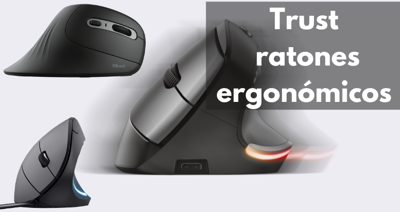 Trust presenta ratones ergonómicos para una mejor posición del brazo