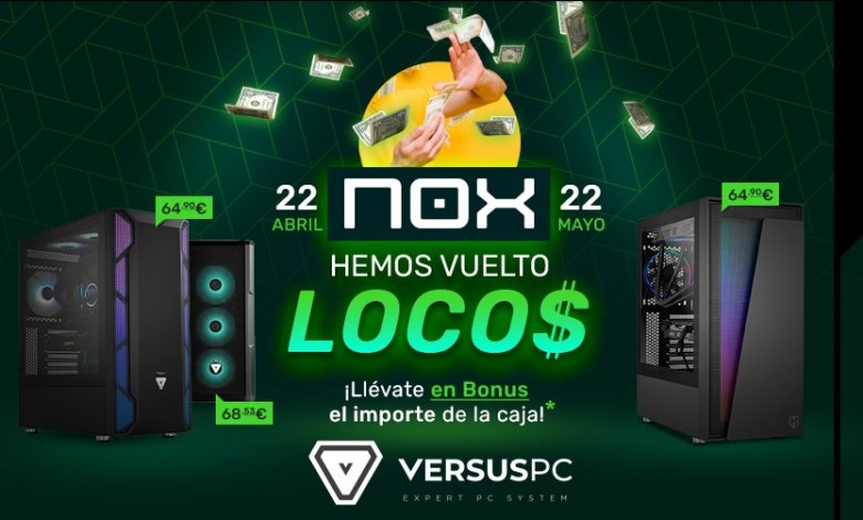 Versus Gamers descuentos NOX
