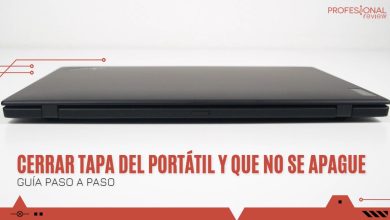 Cerrar pantalla del portátil y que no se apague paso a paso