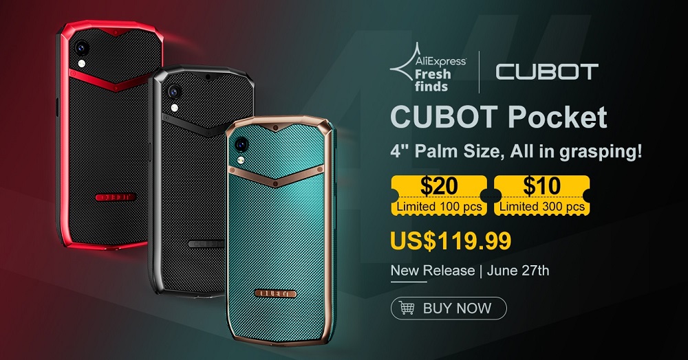 Cubot Pocket promocion