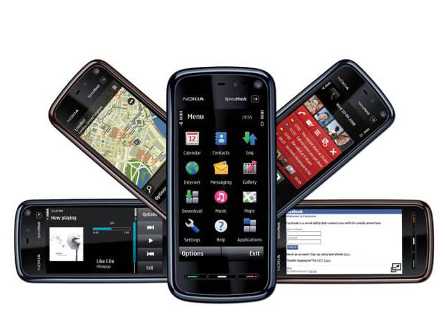 Nokia Xpressmusic 5800 con Symbian