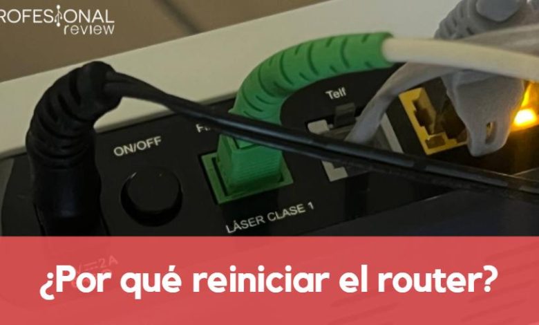 Reiniciar router por qué