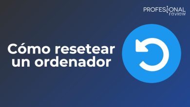 Cómo resetear un ordenador