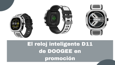 El reloj inteligente D11 de DOOGEE en promoción