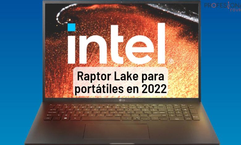 Intel Raptor Lake para portátiles