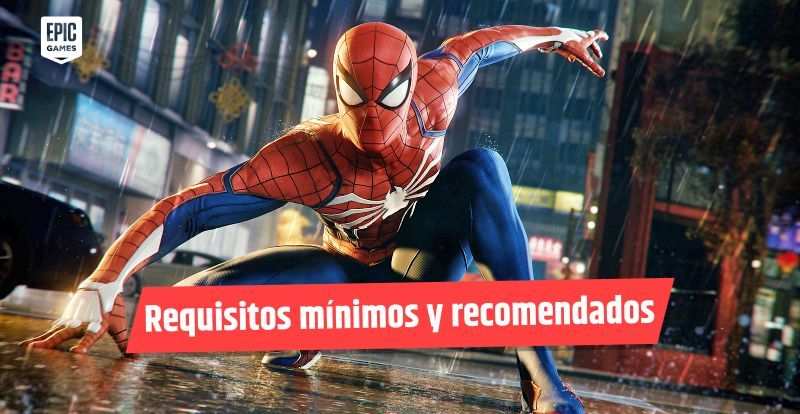 Marvel's Spider-Man: Requisitos mínimos para PC