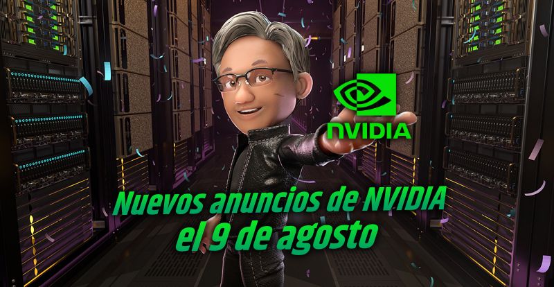 Nvidia prepara anuncios en el SIGGRAPH 2022, el 9 de agosto