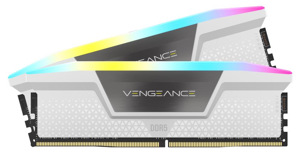 RAM Corsair Vengeance RGB DDR5 blanca