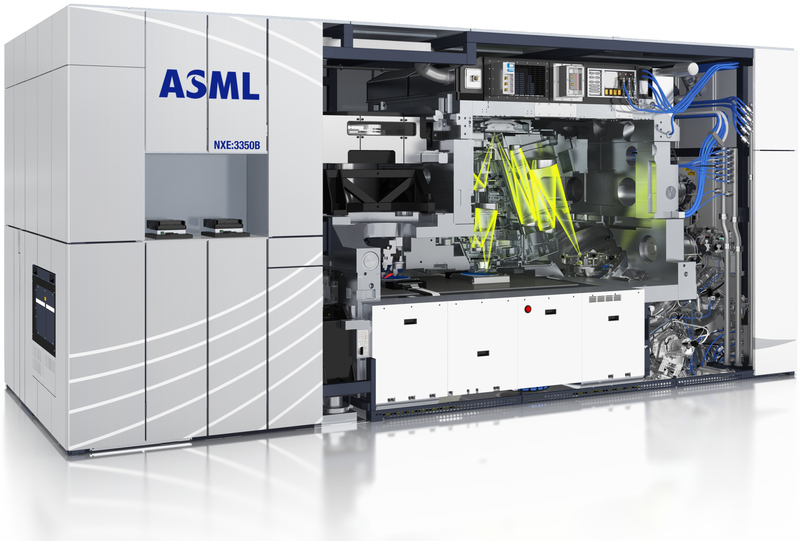 ASML máquina de fotolitografía