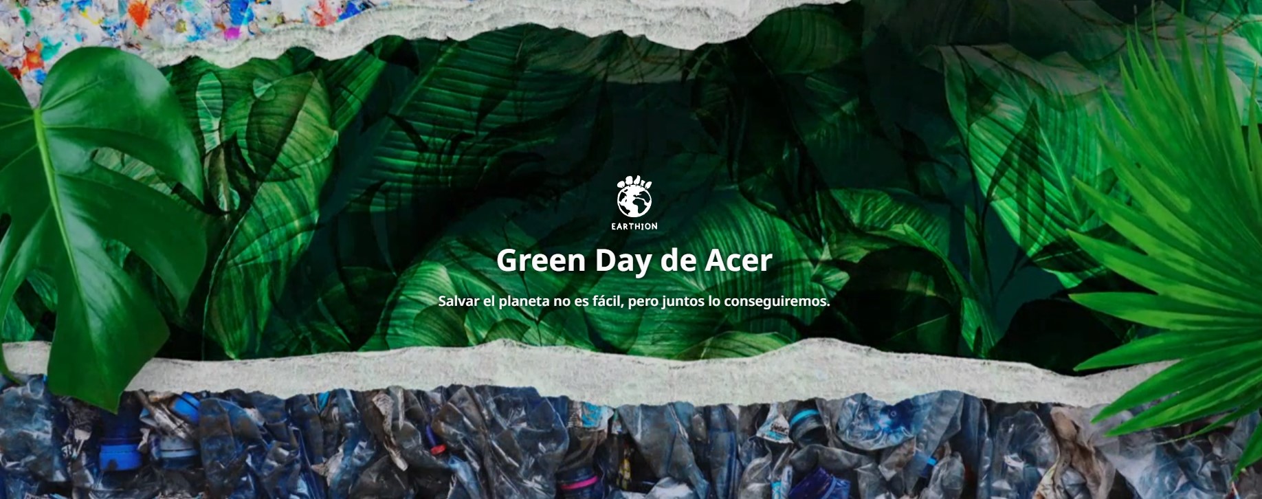 ACER comparte los principales motivos de sostenibilidad Earthion en Acer Green Day 