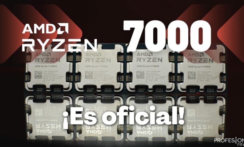 AMD Ryzen 7000 anunciado oficialmente 7950X 7900X 7700X 7600X