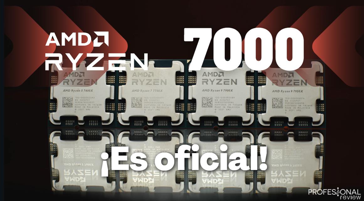 AMD Ryzen 7000 anunciado oficialmente 7950X 7900X 7700X 7600X