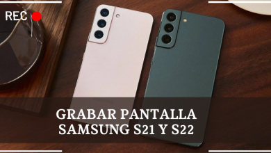 Cómo grabar pantalla en Samsung Galaxy S21 y S22