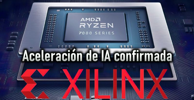 AMD Ryzen 7000 ‘Phoenix’ tendrá aceleración de IA Xilinx