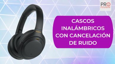 Cascos inalámbricos con cancelación de ruido