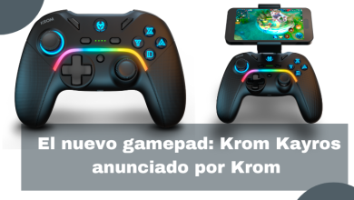 El nuevo gamepad: Krom Kayros anunciado por Krom