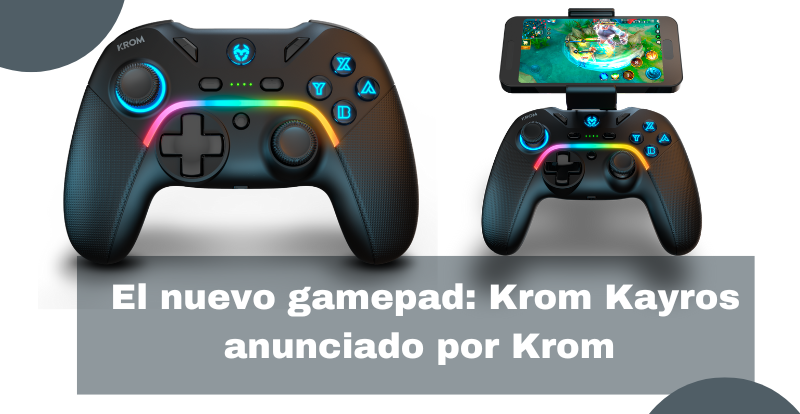 Mando Wireless Gaming KROM Kayros RGB - Versus Gamers