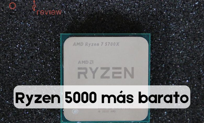 Precios AMD Ryzen 5000