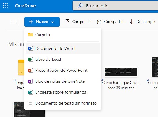 Cómo hacer un documento compartido en OneDrive
