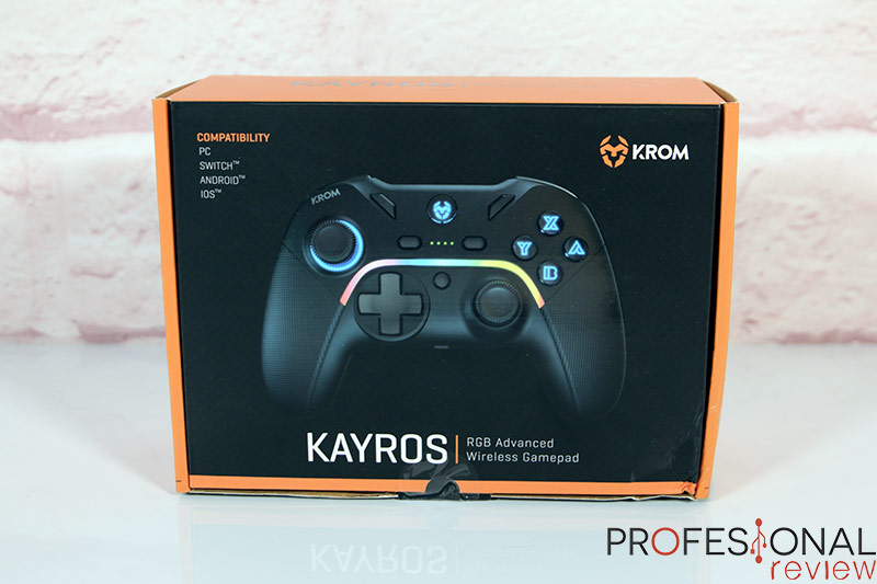 Mando Wireless Gaming KROM Kayros RGB - Versus Gamers