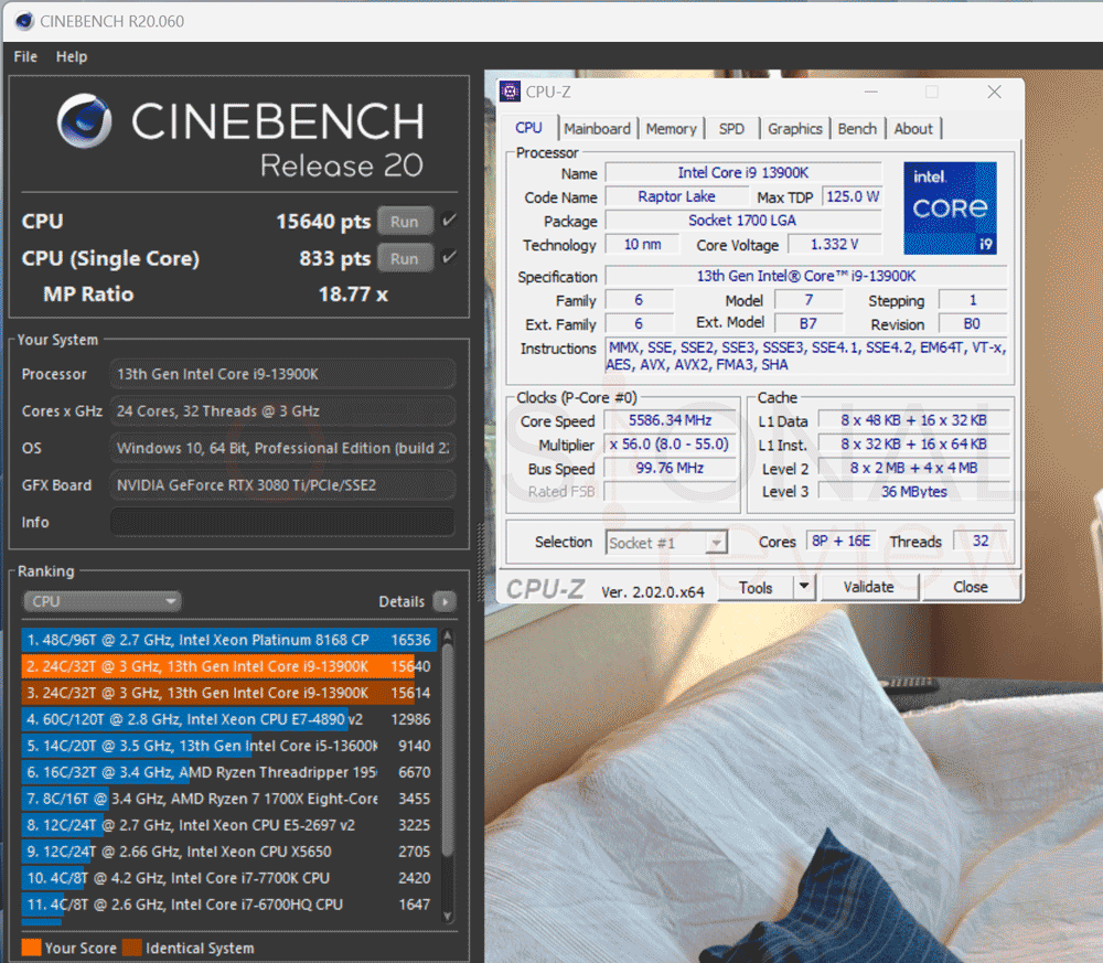 Intel Core i9-13900K Overclocking