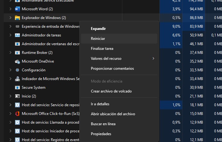 Problemas con la barra de tareas en Windows y sus SOLUCIONES