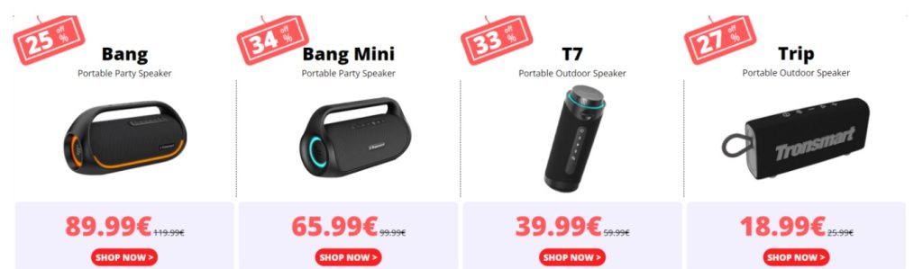 Tronsmart descuentos