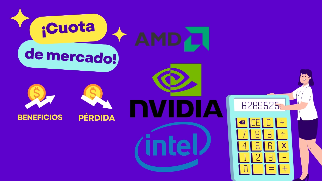 Cuota de mercado de tarjetas gráficas: NVIDIA manda con un 88%, AMD con ...