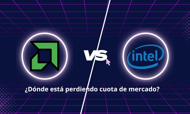 AMD vs Intel: cuota de mercado