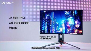 ASUS ROG Swift Pro PG248QP: El primer monitor de 540 Hz