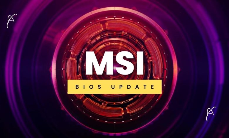 MSI actualización BIOS AM5
